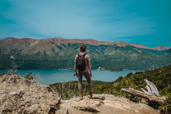 Beautiful views of San Carlos de Bariloche, Patagonia, Argentina.