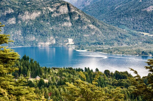 The beautiful Lake District in Bariloche, Argentina.